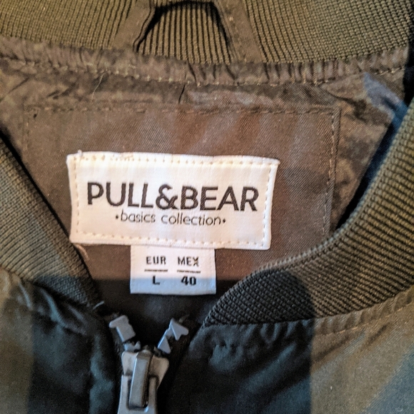 Khaki Pull & Bear bomber - Picture 8 of 8